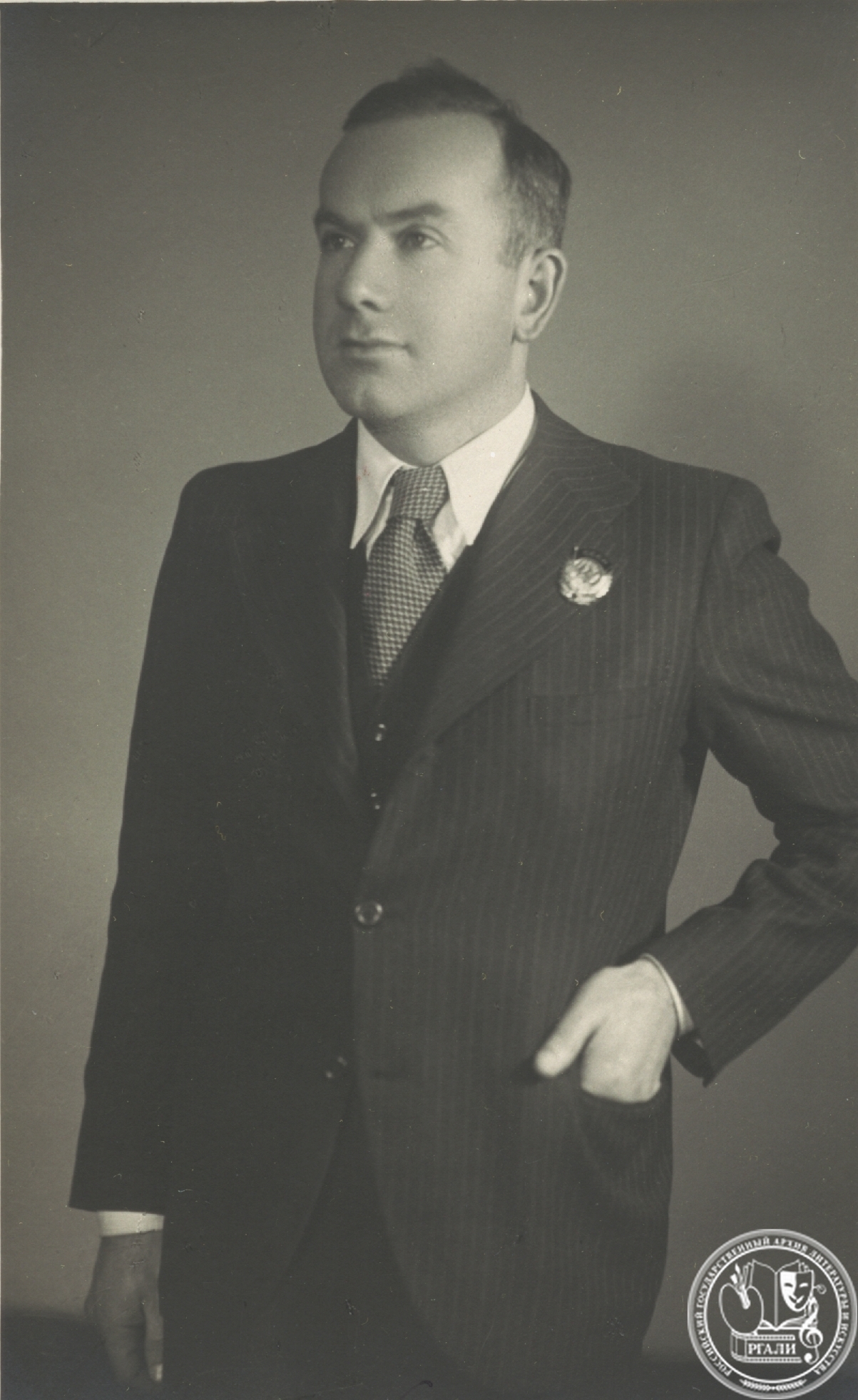 Фотография И.В. Ильинского. 1930-е гг. РГАЛИ. Ф.605. Оп.1.